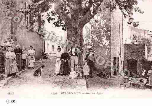 Ville de BELGENTIER, carte postale ancienne