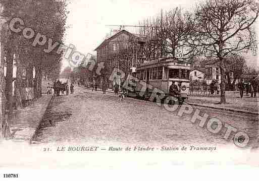 Ville de BOURGET(LE), carte postale ancienne