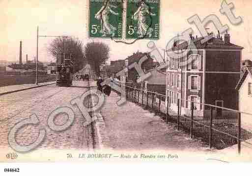 Ville de BOURGET(LE), carte postale ancienne