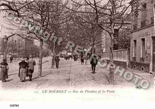 Ville de BOURGET(LE), carte postale ancienne