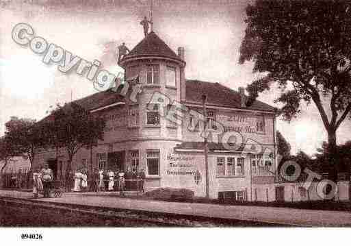 Ville de BRONVAUX, carte postale ancienne