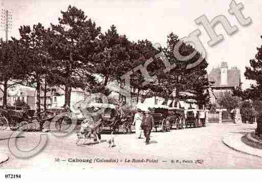 Ville de CABOURG, carte postale ancienne