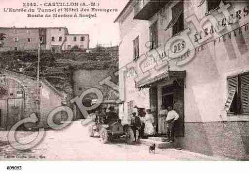 Ville de CASTILLON, carte postale ancienne