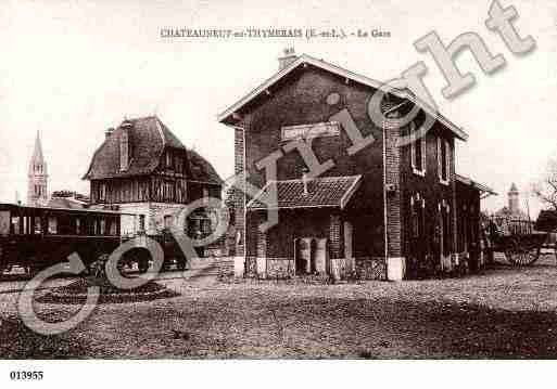 Ville de CHATEAUNEUFENTHYMERAIS, carte postale ancienne