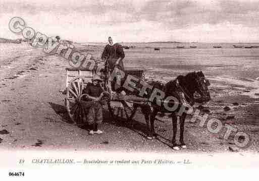 Ville de CHATELAILLONPLAGE, carte postale ancienne