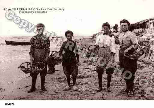 Ville de CHATELAILLONPLAGE, carte postale ancienne