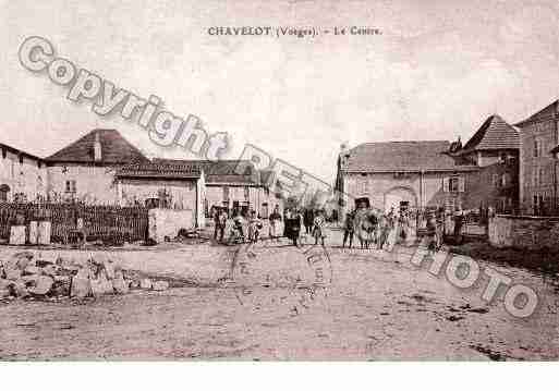 Ville de CHAVELOT, carte postale ancienne