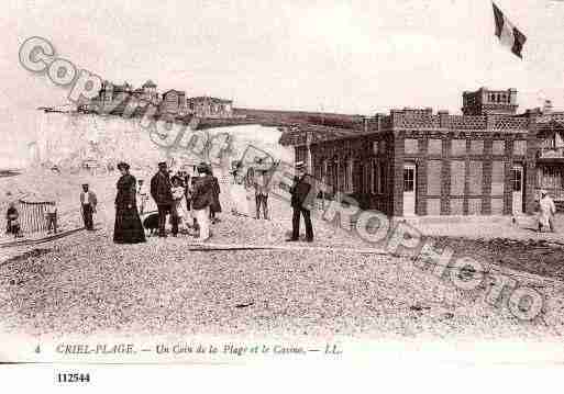 Ville de CRIELSURMER, carte postale ancienne