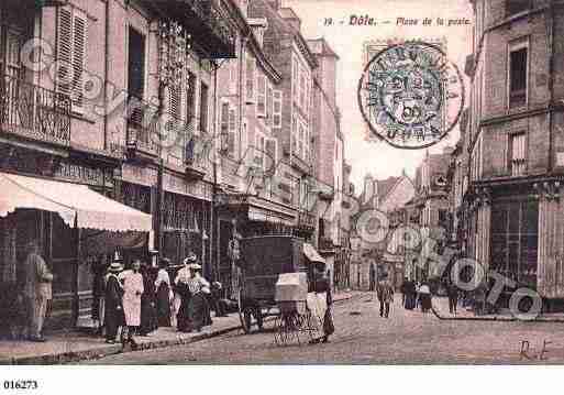 Ville de DOLE, carte postale ancienne