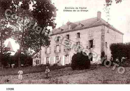 Ville de FEYTIAT, carte postale ancienne