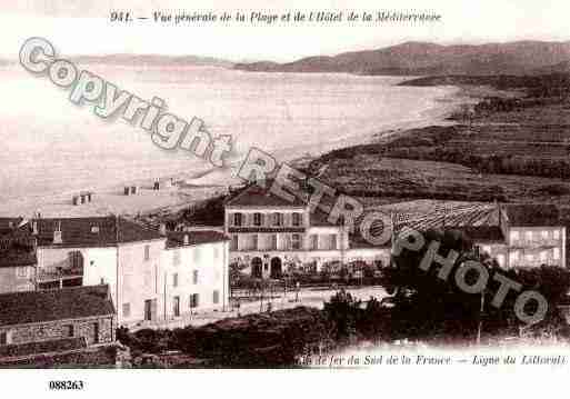 Ville de LAVANDOU(LE), carte postale ancienne