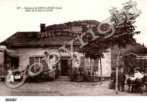 Ville de LAVANSLESSAINTCLAUDE, carte postale ancienne