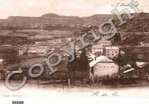 Ville de LAVANSLESSAINTCLAUDE, carte postale ancienne