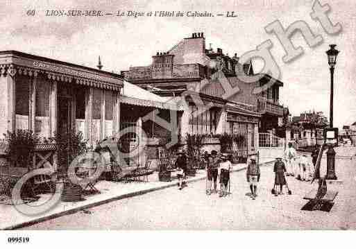 Ville de LIONSURMER, carte postale ancienne