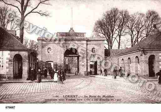 Ville de LORIENT, carte postale ancienne