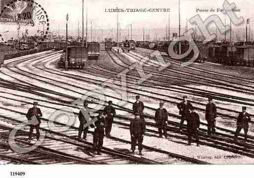 Ville de LUMES, carte postale ancienne