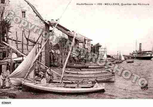 Ville de MEILLERIE, carte postale ancienne