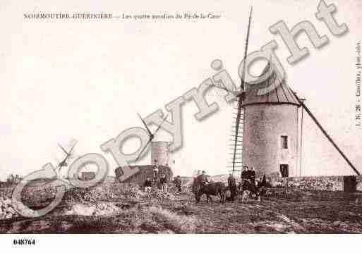 Ville de NOIRMOUTIERENL'ILE, carte postale ancienne