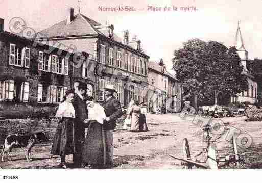 Ville de NORROYLESEC, carte postale ancienne