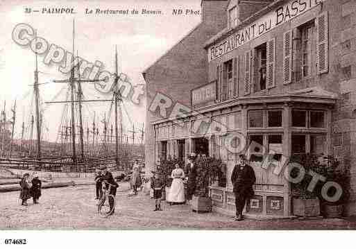 Ville de PAIMPOL, carte postale ancienne