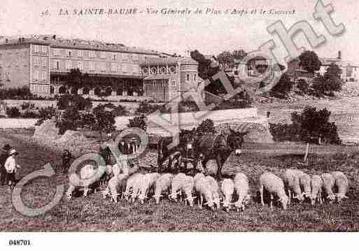 Ville de PLAND'AUPS, carte postale ancienne