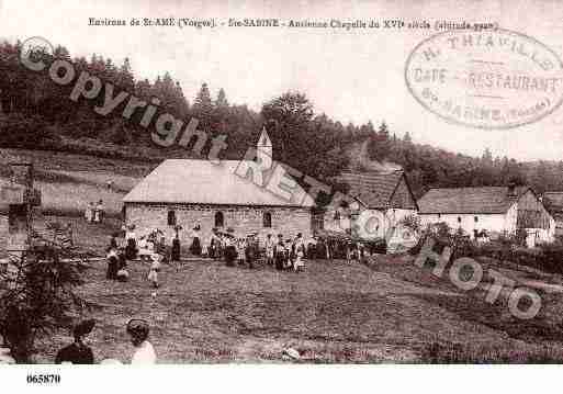 Ville de SAINTAME, carte postale ancienne