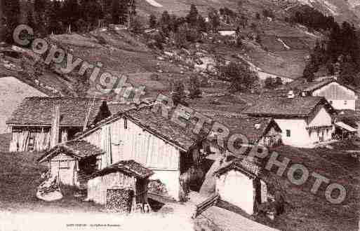 Ville de SAINTGERVAISLESBAINS, carte postale ancienne