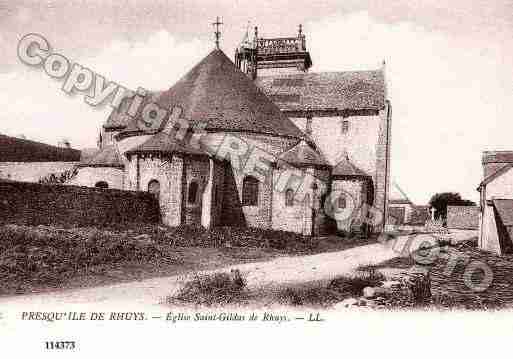 Ville de SAINTGILDASDERHUYS, carte postale ancienne