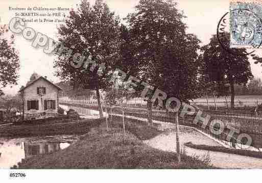 Ville de SAINTMARTINSURLEPRE, carte postale ancienne