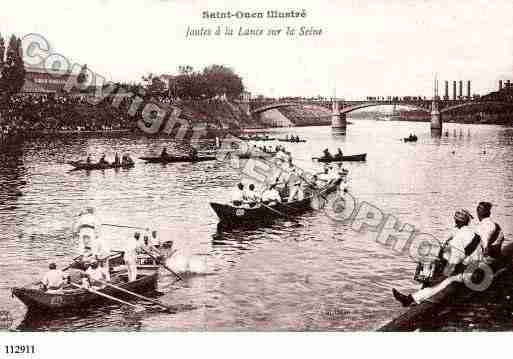 Ville de SAINTOUEN, carte postale ancienne