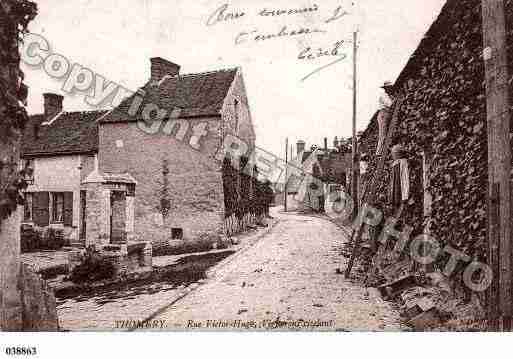 Ville de THOMERY, carte postale ancienne