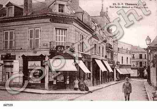 Ville de THOUARS, carte postale ancienne