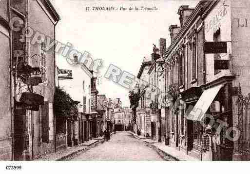 Ville de THOUARS, carte postale ancienne