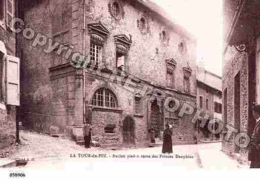 Ville de TOURDUPIN(LA), carte postale ancienne