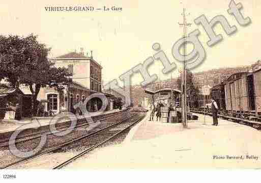 Ville de VIRIEULEGRAND, carte postale ancienne