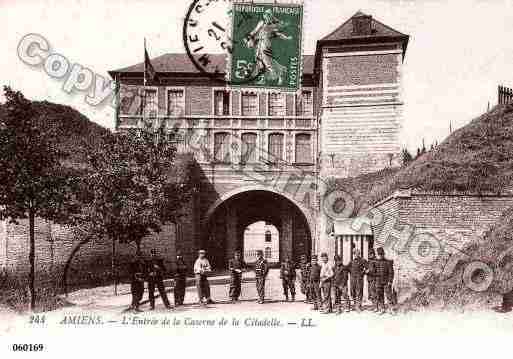 Ville de AMIENS, carte postale ancienne