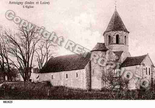 Ville de ANTOGNYLETILLAC, carte postale ancienne