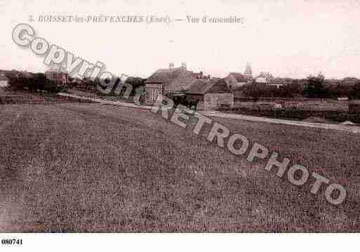 Ville de BOISSETLESPREVANCHES, carte postale ancienne