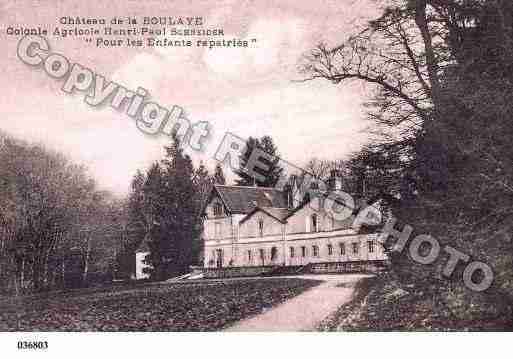 Ville de BOULAYE(LA), carte postale ancienne