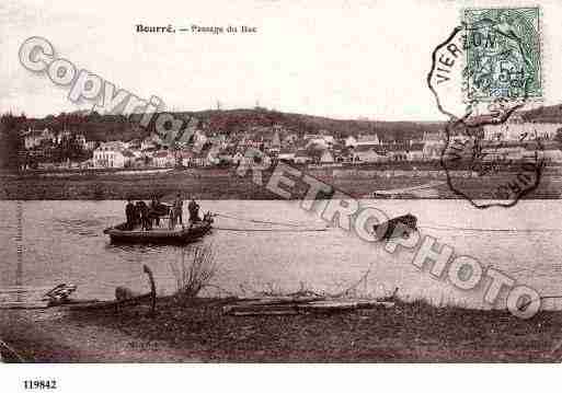 Ville de BOURRE, carte postale ancienne