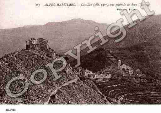 Ville de CASTILLON, carte postale ancienne