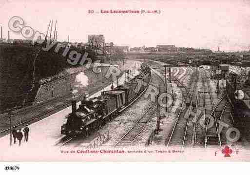 Ville de CHARENTONLEPONT, carte postale ancienne