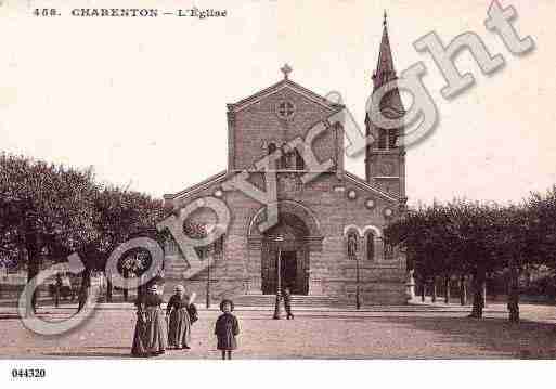 Ville de CHARENTONLEPONT, carte postale ancienne