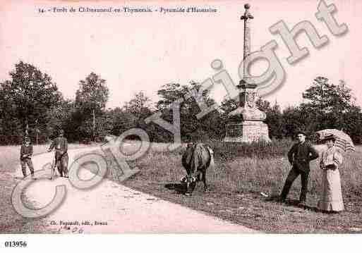 Ville de CHATEAUNEUFENTHYMERAIS, carte postale ancienne