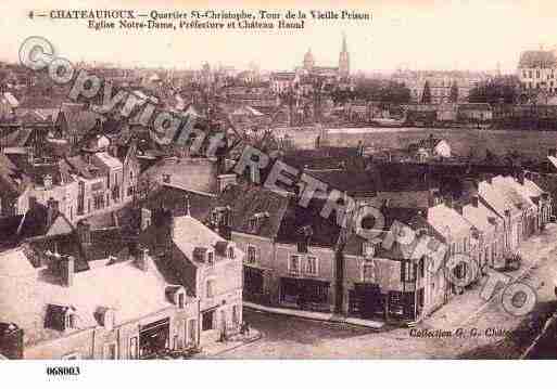 Ville de CHATEAUROUX, carte postale ancienne