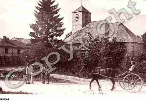 Ville de CHEVIERES, carte postale ancienne