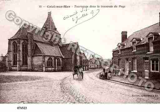 Ville de CONNAUX, carte postale ancienne