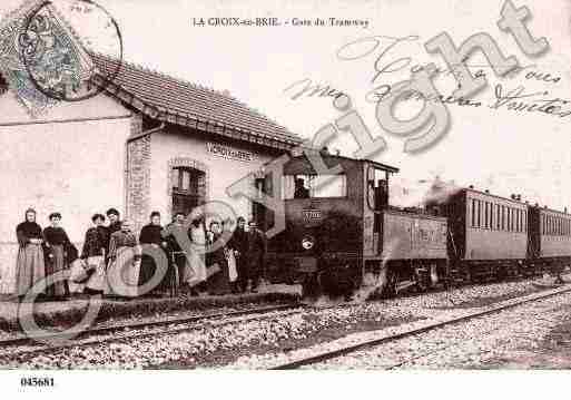 Ville de CROIXENBRIE(LA), carte postale ancienne