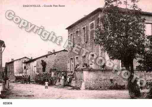 Ville de DAGONVILLE, carte postale ancienne