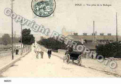 Ville de DOLE, carte postale ancienne